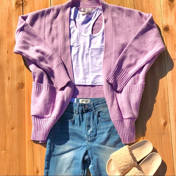 ❤️HP Lavender Oversized Cardigan - Picture 10 of 10